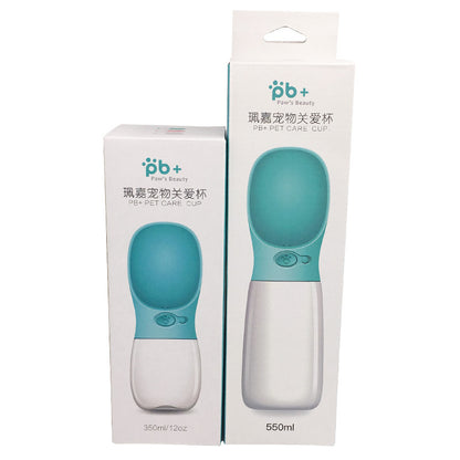 小型犬・大型犬用ポータブルペットウォーターボトル 旅行用 子犬・猫用飲み皿 屋外用ペット給水器・フィーダー ペット用品.