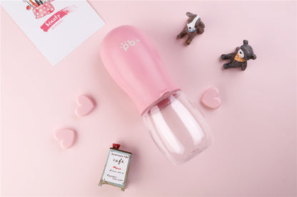 小型犬・大型犬用ポータブルペットウォーターボトル 旅行用 子犬・猫用飲み皿 屋外用ペット給水器・フィーダー ペット用品.